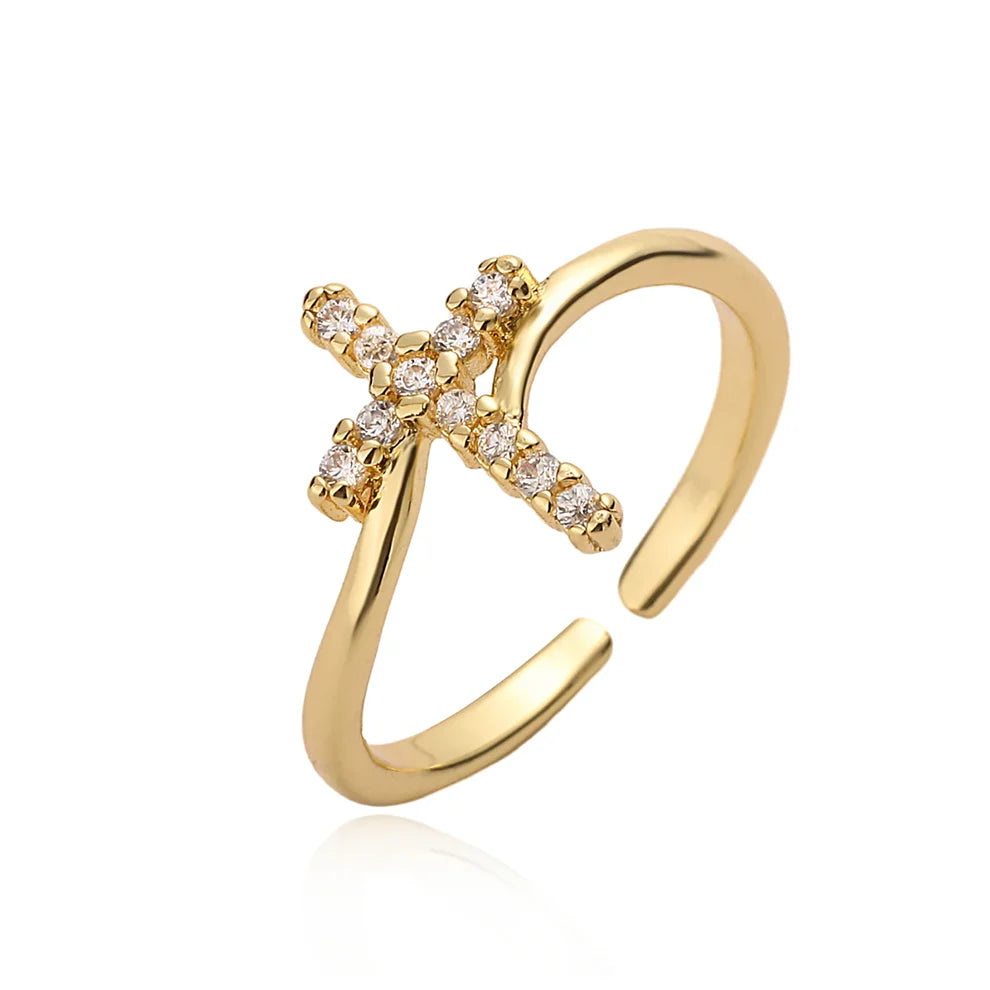 Eleganter Goldener Ring